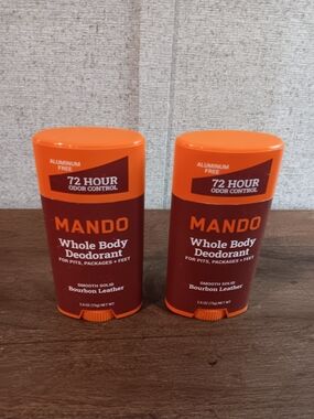 Mando -Whole Body Deodorant - Orange/Brown